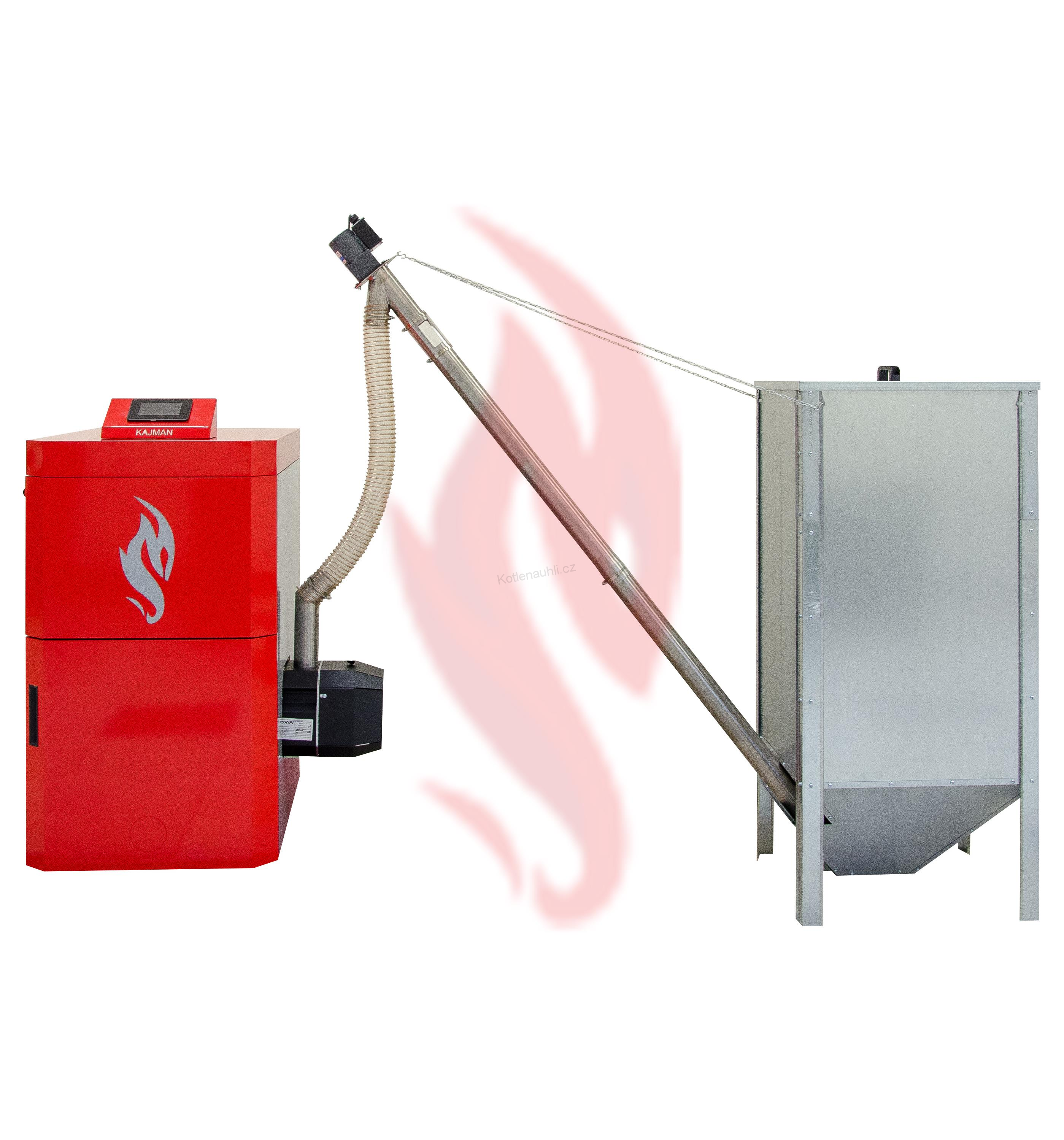 Kovarson KAJMAN 10 kW / 1000x1000 - 850l zásobník